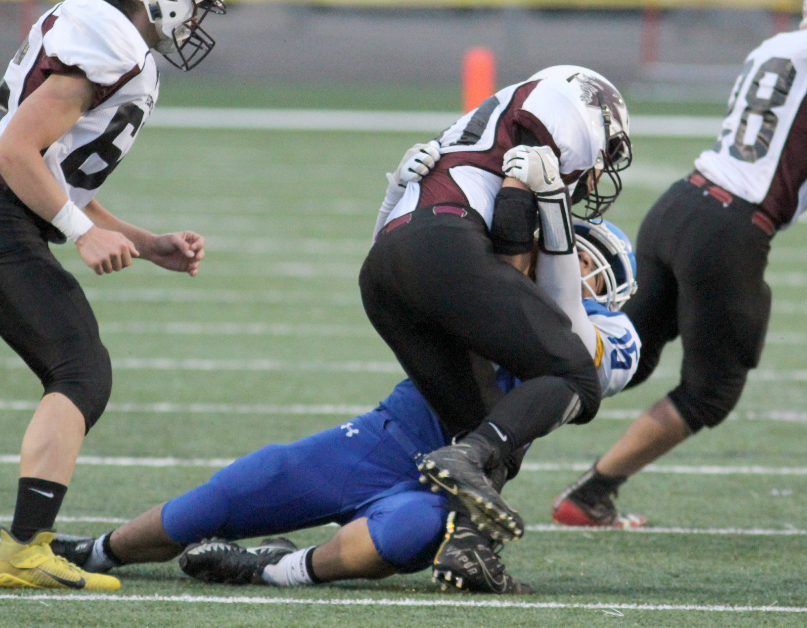 Elkhart Lake-Glenbeulah at McDonell football 10-4-19